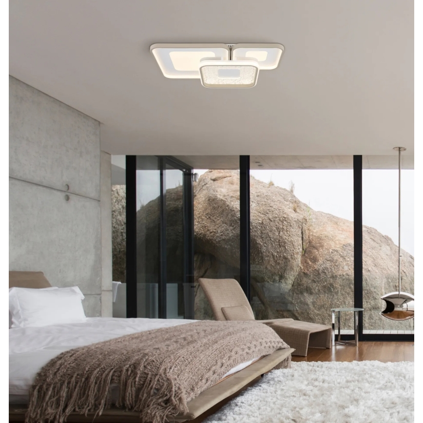 Globo - Plafoniera dimmerabile a LED/55W/230V 2700-6000K 65x45,5 cm + telecomando