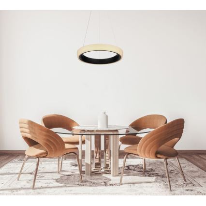 Globo - Lampadario LED dimmerabile su corda LED/40W/230V 3000-6500K + telecomando