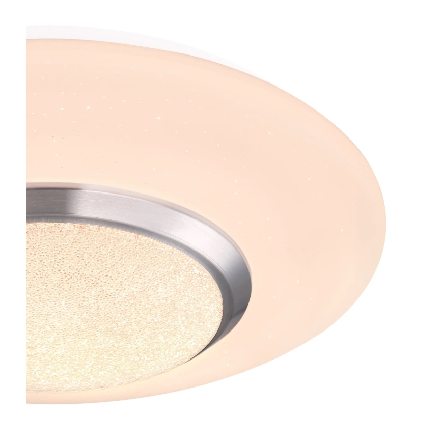 Globo - Plafoniera da soffitto dimmerabile LED RGBW, 18W, 230V, 3000K, Ø 34 cm