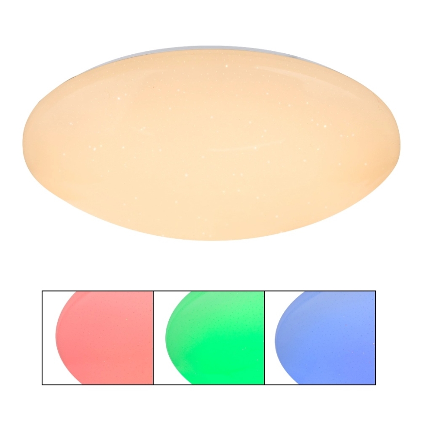 Globo - Plafoniera LED RGB dimmerabile LED/48W/230V + LED/10W 2700-6500K Ø 50 cm + telecomando