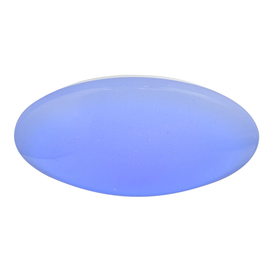 Globo - Plafoniera LED RGBW dimmerabile, LED 48W/230V + LED 10W 2700–6500K, Ø 50 cm, con telecomando