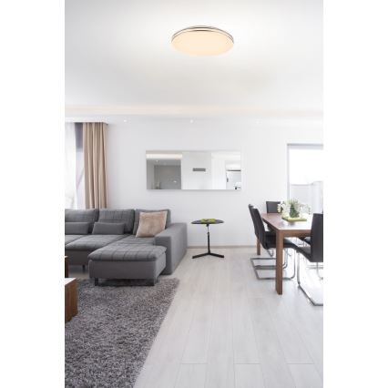 GLOBO 48388-48 - Lampada da soffitto LED dimmerabile con telecomando PIERRE 1xLED/48W/230V