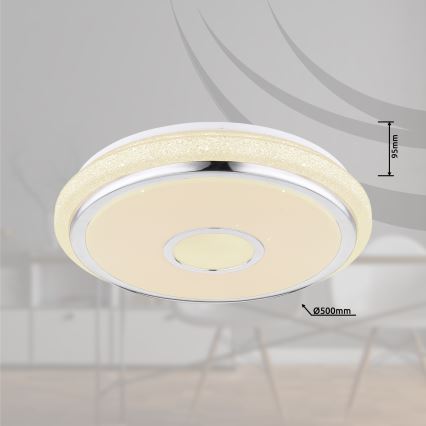 Globo - Plafoniera LED dimmerabile LED/40W/230V 2700-6500K + telecomando