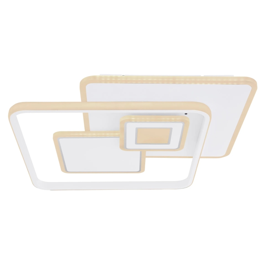 Globo - Plafoniera LED dimmerabile 50W/230V 2700-6000K Wi-Fi Tuya 50,3x50,3 cm + telecomando