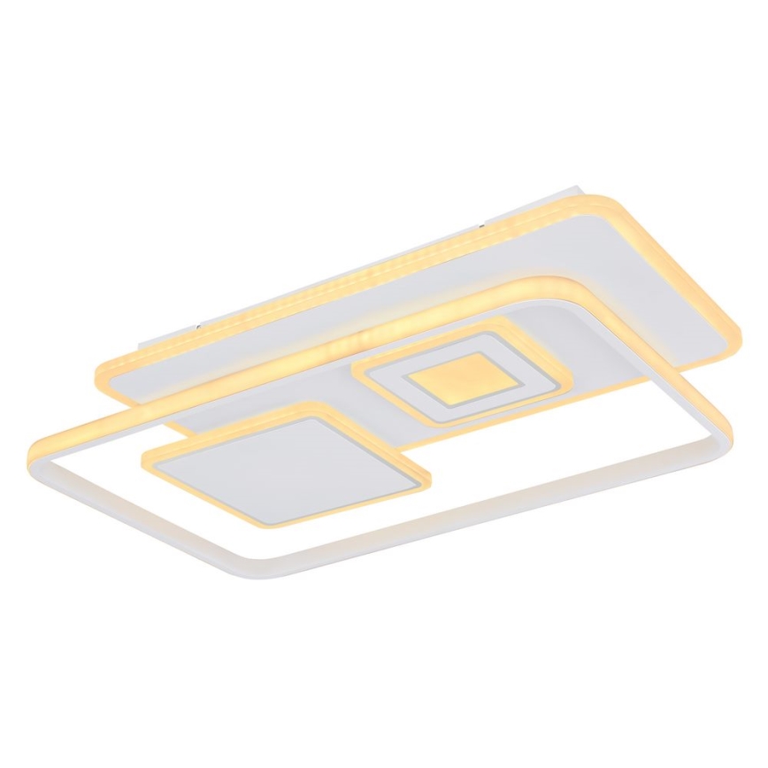 Sky Angle Plafoniera LED Dimmerabile 28W - Telecomando, Regolabile 3000-6000K, 2500 LM, 48 Cm, Per Camera Da Letto E Soggiorno