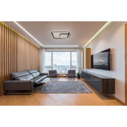 Globo 48459-48 - Plafoniera LED dimmerabile ANI LED/48W/230V 2700-6000K 48x52 cm + telecomando