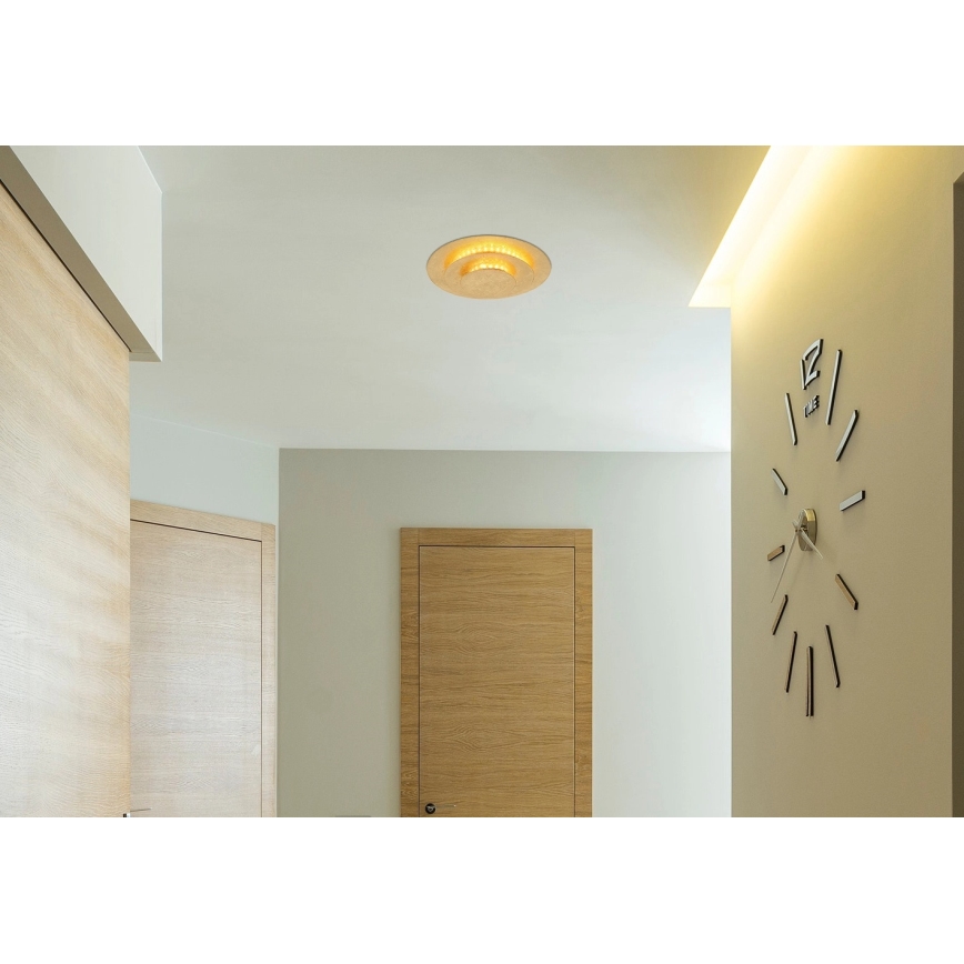 Globo - Plafoniera LED/18W/230V 3000K Ø 18 cm oro