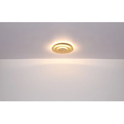 Globo - Plafoniera LED/18W/230V 3000K Ø 18 cm oro