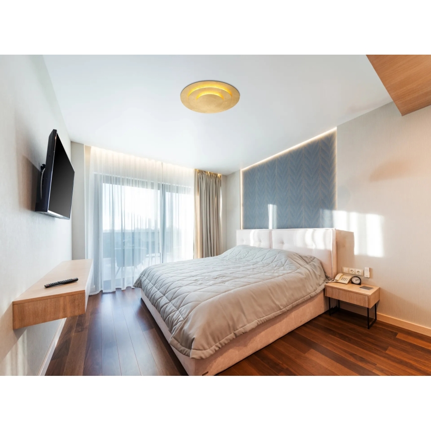 Globo - Plafoniera LED/24W/230V 3000K Ø 35 cm oro