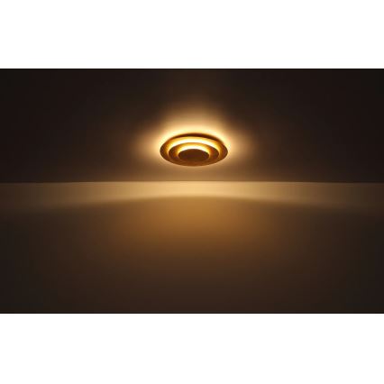 Globo - Plafoniera LED/40W/230V 3000K Ø 49 cm dorata