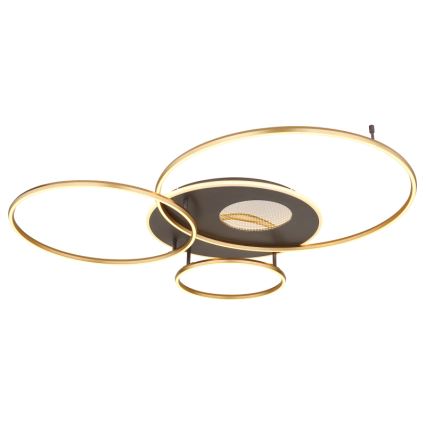Globo - Lampada da soffitto dimmerabile LED/70W/230V 2700-6500K oro + telecomando