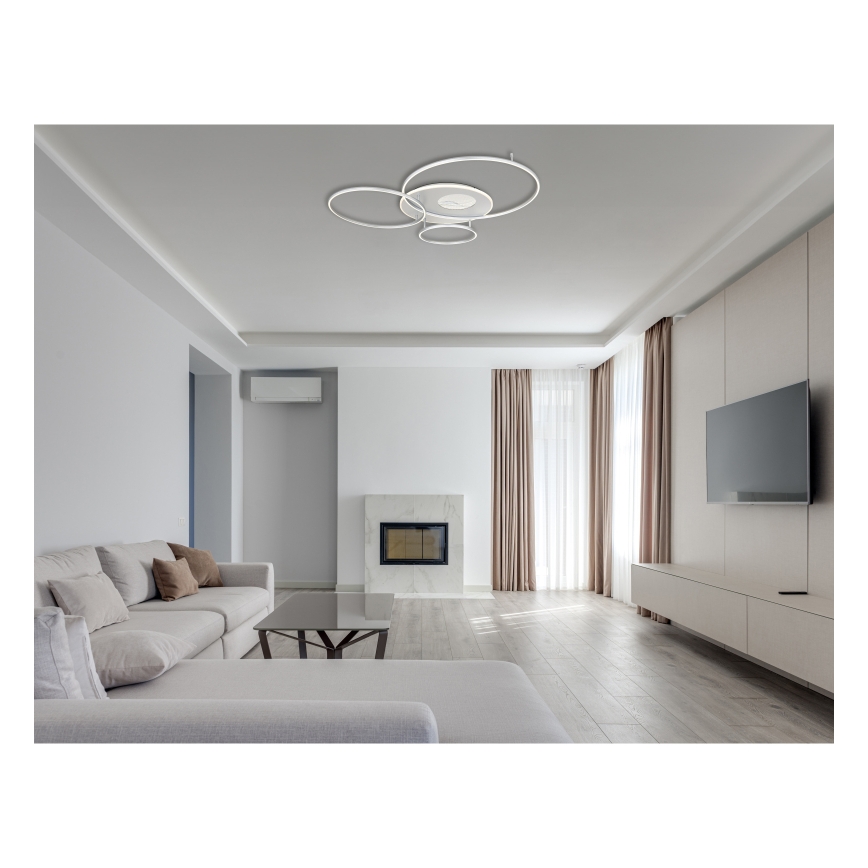 Globo - Plafoniera LED dimmerabile LED/70W/230V 2700-6500K cromo opaco + telecomando