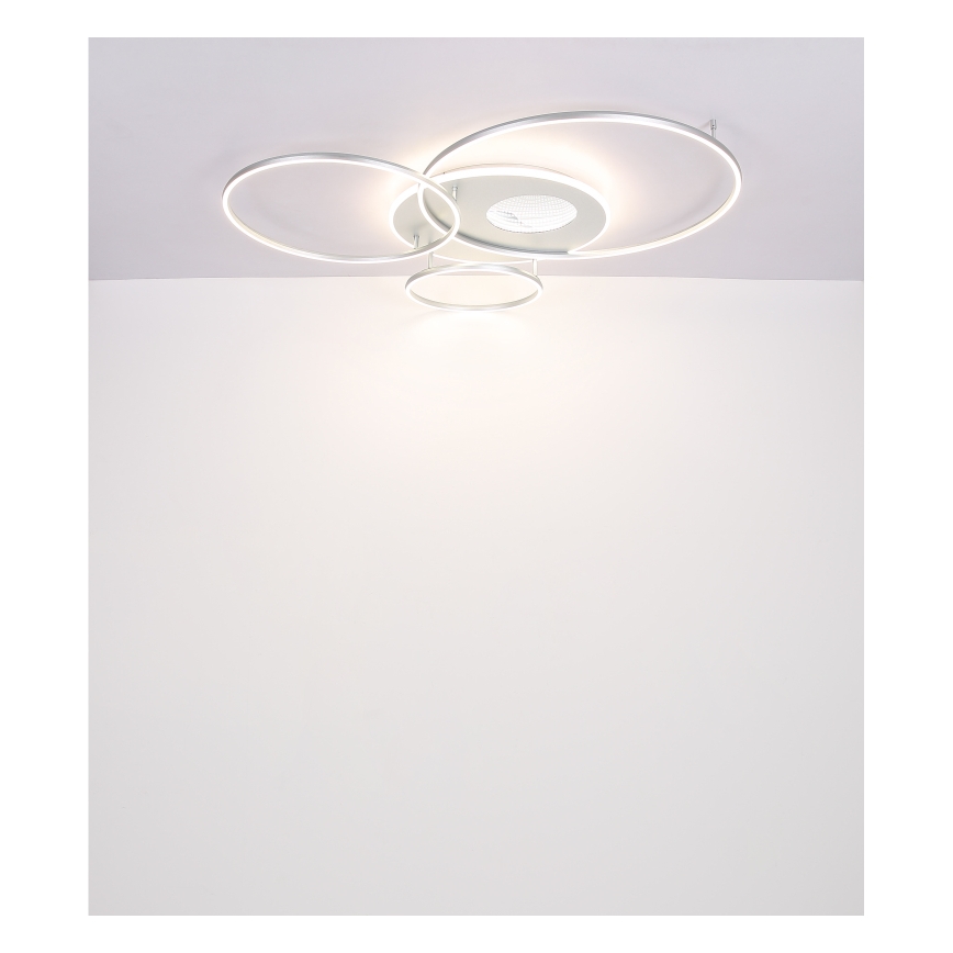 Globo - Plafoniera LED dimmerabile LED/70W/230V 2700-6500K cromo opaco + telecomando