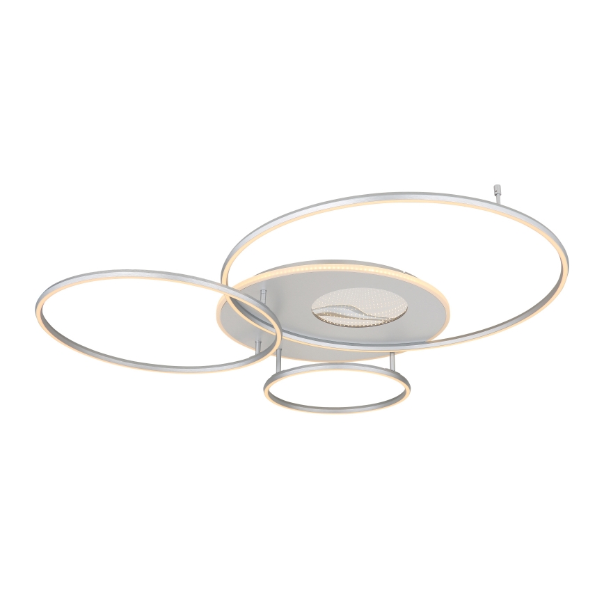 Globo - Plafoniera LED dimmerabile 70W/230V 2700-6500K cromo satinato + telecomando