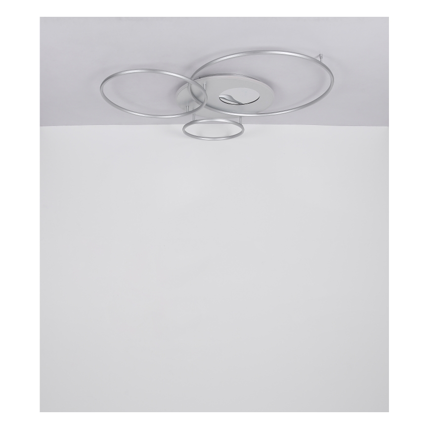 Globo - Plafoniera LED dimmerabile 70W/230V 2700-6500K cromo satinato + telecomando