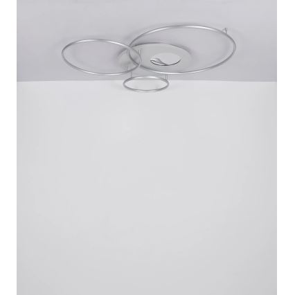 Globo - Plafoniera LED dimmerabile LED/70W/230V 2700-6500K Wi-Fi Tuya cromo opaco + telecomando