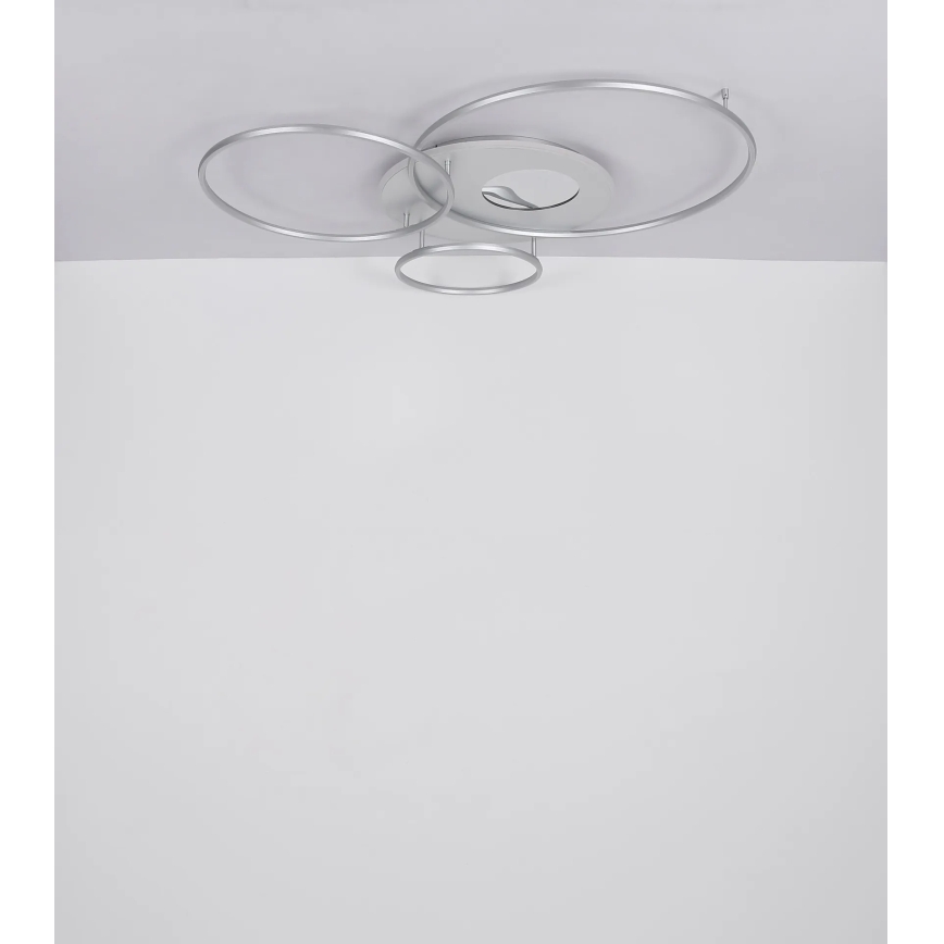 Globo - Plafoniera LED dimmerabile LED/70W/230V 2700-6500K Wi-Fi Tuya cromo opaco + telecomando