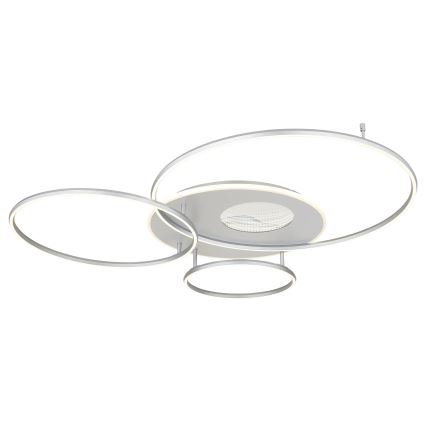 Globo - Plafoniera LED dimmerabile LED/70W/230V 2700-6500K Wi-Fi Tuya cromo opaco + telecomando
