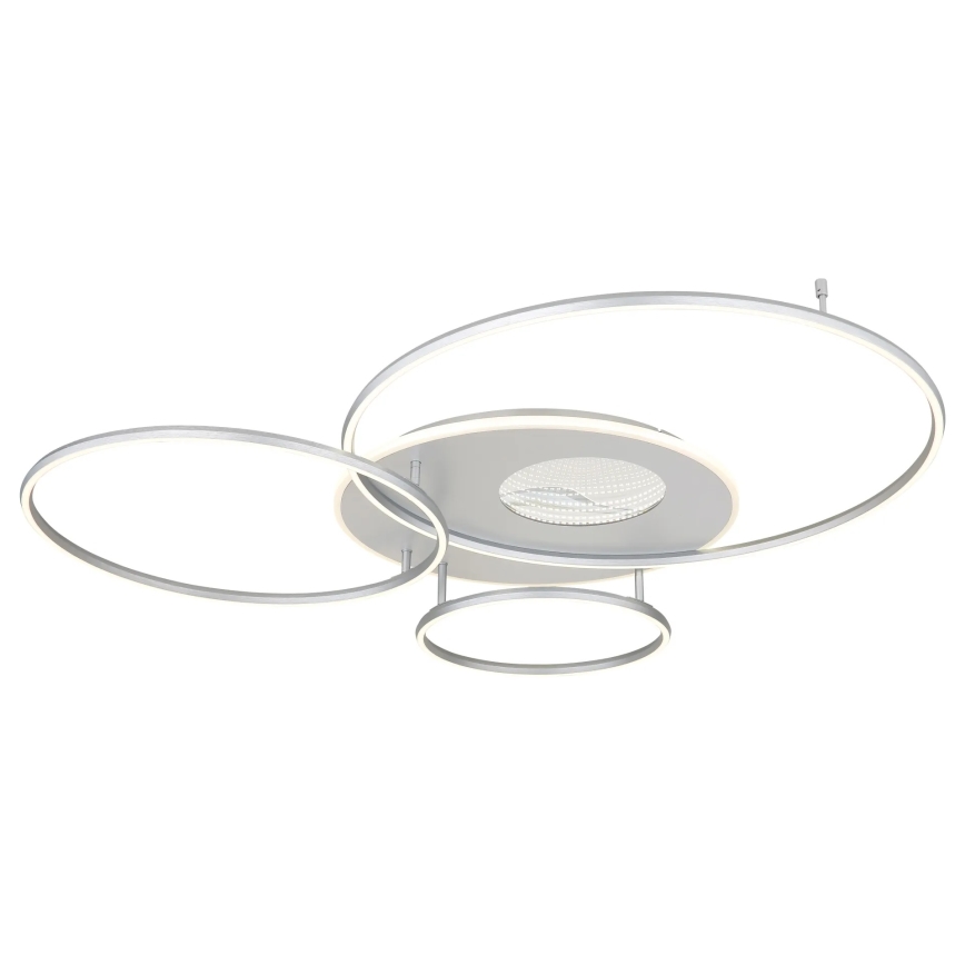 Globo - Plafoniera LED dimmerabile LED/70W/230V 2700-6500K Wi-Fi Tuya cromo opaco + telecomando