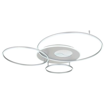 Globo - Plafoniera LED dimmerabile LED/70W/230V 2700-6500K Wi-Fi Tuya cromo opaco + telecomando