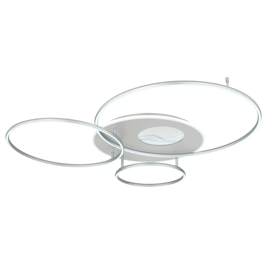 Globo - Plafoniera LED dimmerabile LED/70W/230V 2700-6500K Wi-Fi Tuya cromo opaco + telecomando
