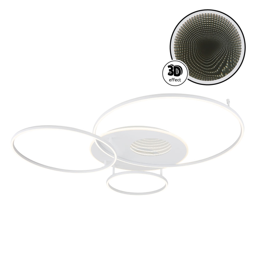 Globo - Plafoniera LED dimmerabile LED/70W/230V 2700-6500K 105x26,5 cm bianco + telecomando