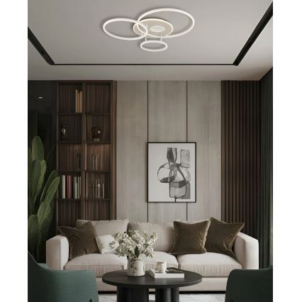 Globo - Plafoniera LED dimmerabile LED/40W/230V 2700-6500K 70x80,7 cm + telecomando