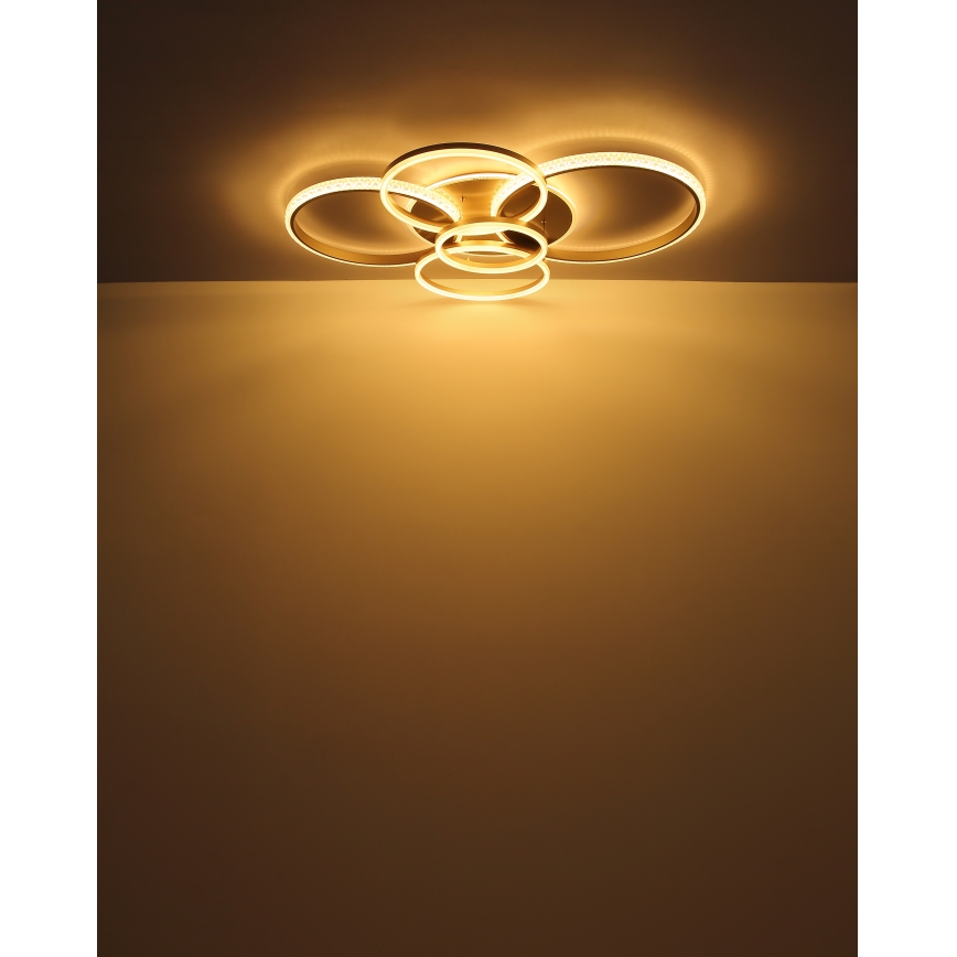 Globo - Plafoniera LED LED/70W/230V 3000K 88x110 cm beige