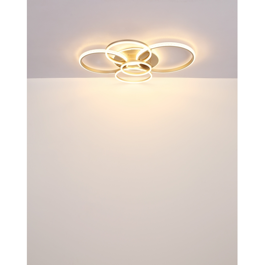 Globo - Plafoniera LED LED/70W/230V 3000K 88x110 cm beige