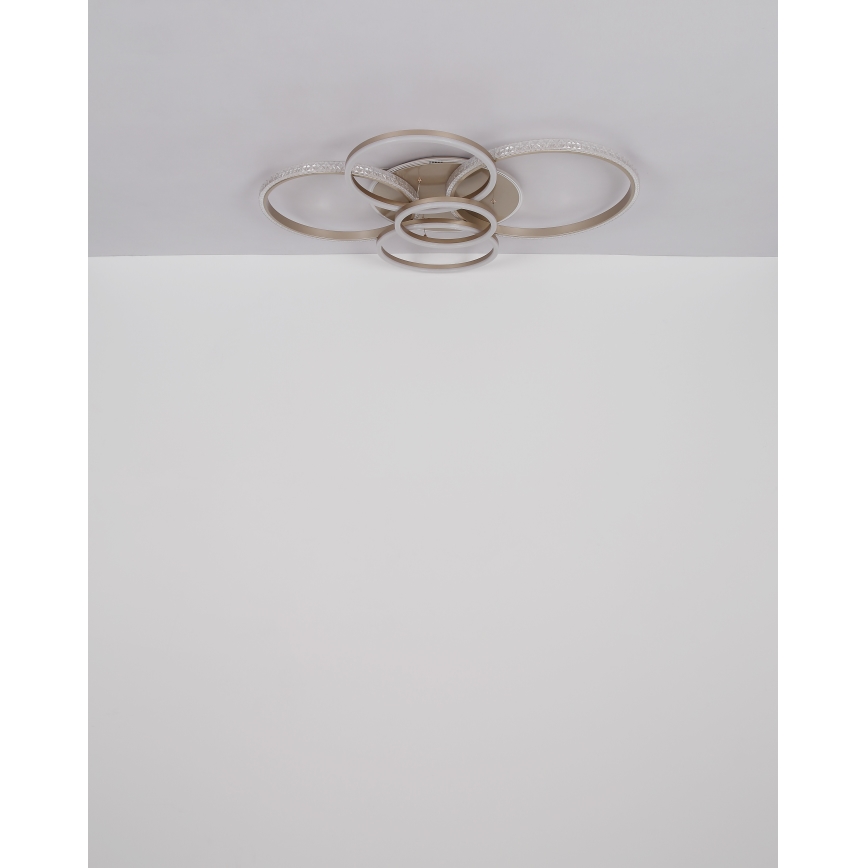 Globo - Plafoniera LED LED/70W/230V 3000K 88x110 cm beige