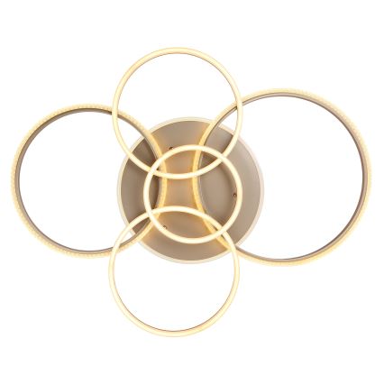 Globo - Plafoniera LED LED/70W/230V 3000K 88x110 cm beige