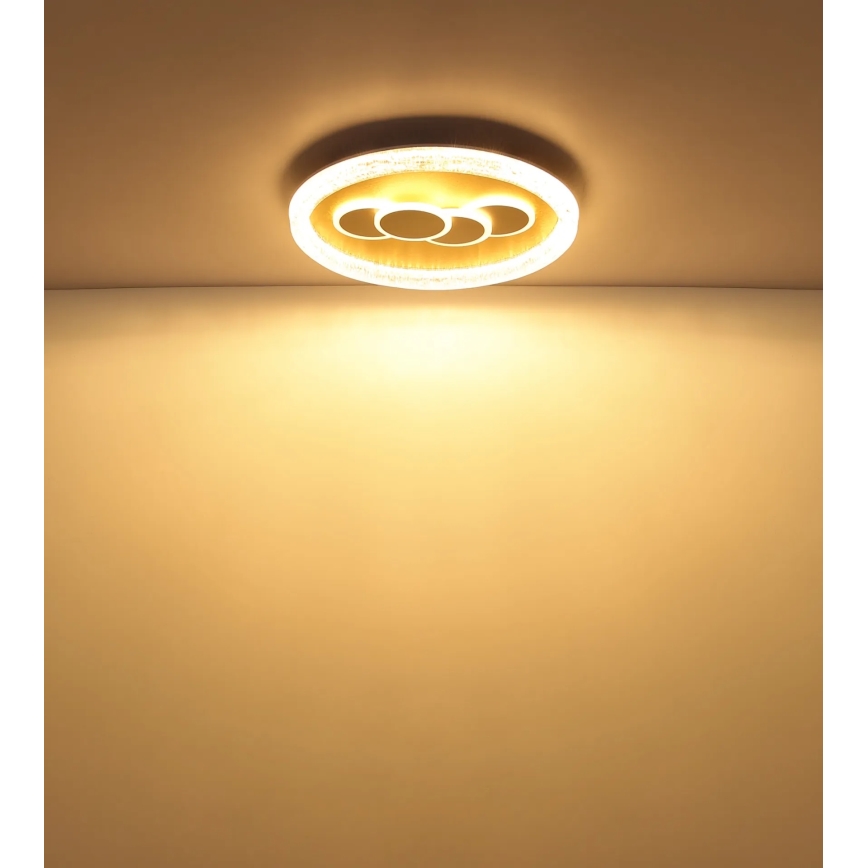 Globo - Plafoniera LED/40 W/230 V 3000 K Ø 49,5 cm oro