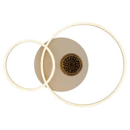 Globo - Plafoniera LED/30W/230V 3000K 70x50 cm beige