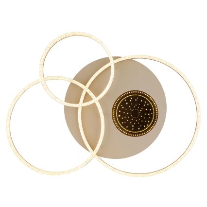 Globo - Plafoniera LED/40W/230V 3000K 78x60 cm beige