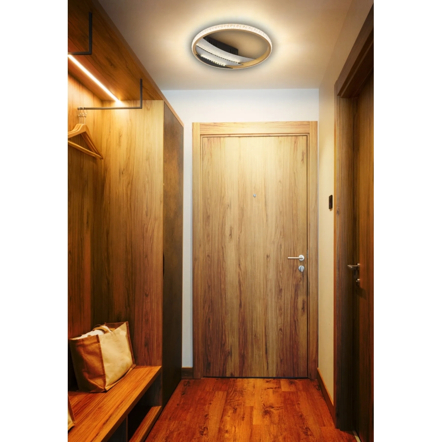 Globo - Plafoniera LED/12W/230V 3000/4000/6000K Ø 29,5 cm dorata