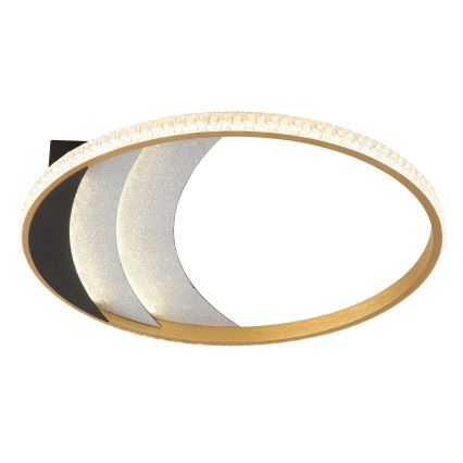 Globo - Lampada da soffitto LED, 24W, 230V, 3000/4000/6000K, Ø 41 cm, dorata