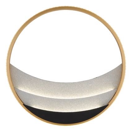 Globo - Lampada da soffitto LED, 24W, 230V, 3000/4000/6000K, Ø 41 cm, dorata