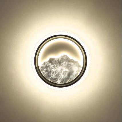 Globo - Plafoniera LED/28W/230V 3000/4200/6000K diam. 39,5 cm argento