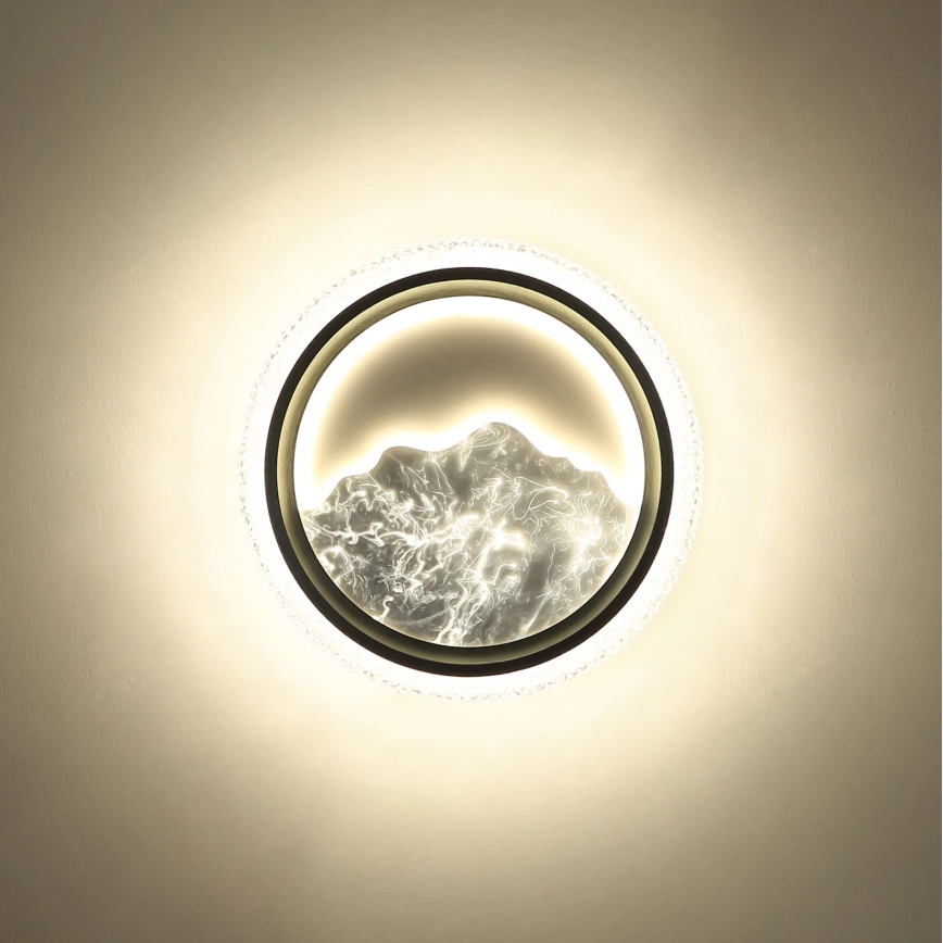 Globo - Plafoniera LED/28W/230V 3000/4200/6000K diam. 39,5 cm argento