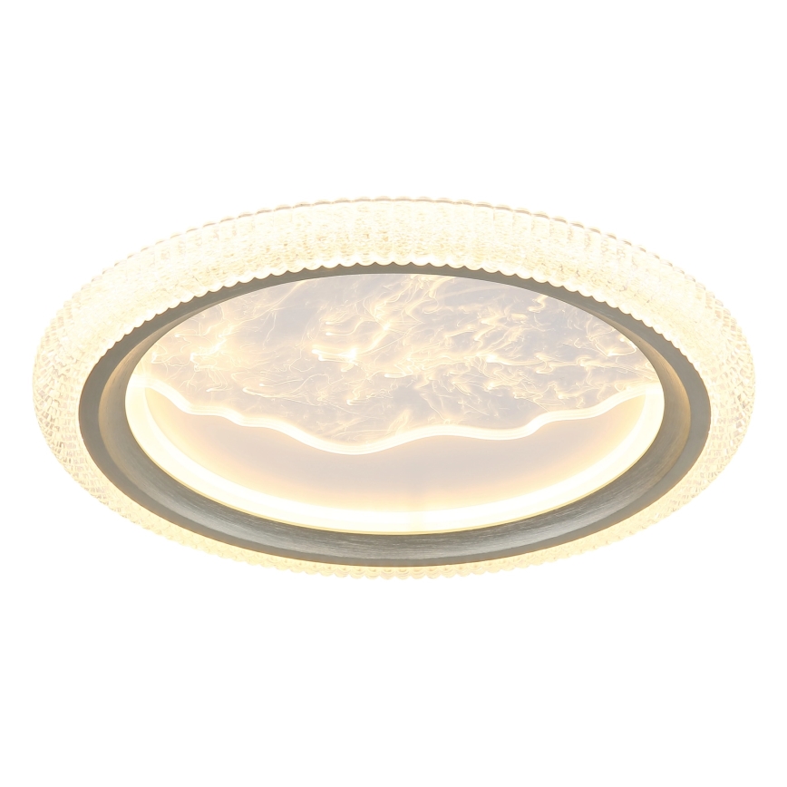 Globo - Plafoniera LED/28W/230V 3000/4200/6000K diam. 39,5 cm argento