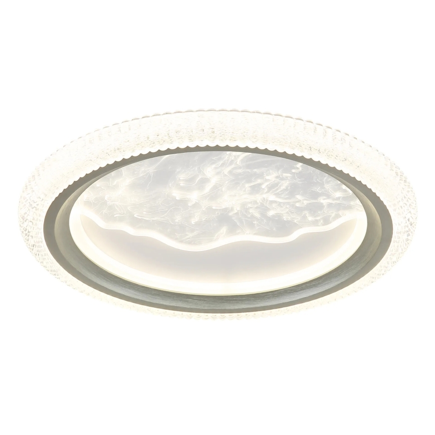 Globo - Plafoniera LED/28W/230V 3000/4200/6000K diam. 39,5 cm argento