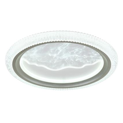 Globo - Plafoniera LED/28W/230V 3000/4200/6000K diam. 39,5 cm argento