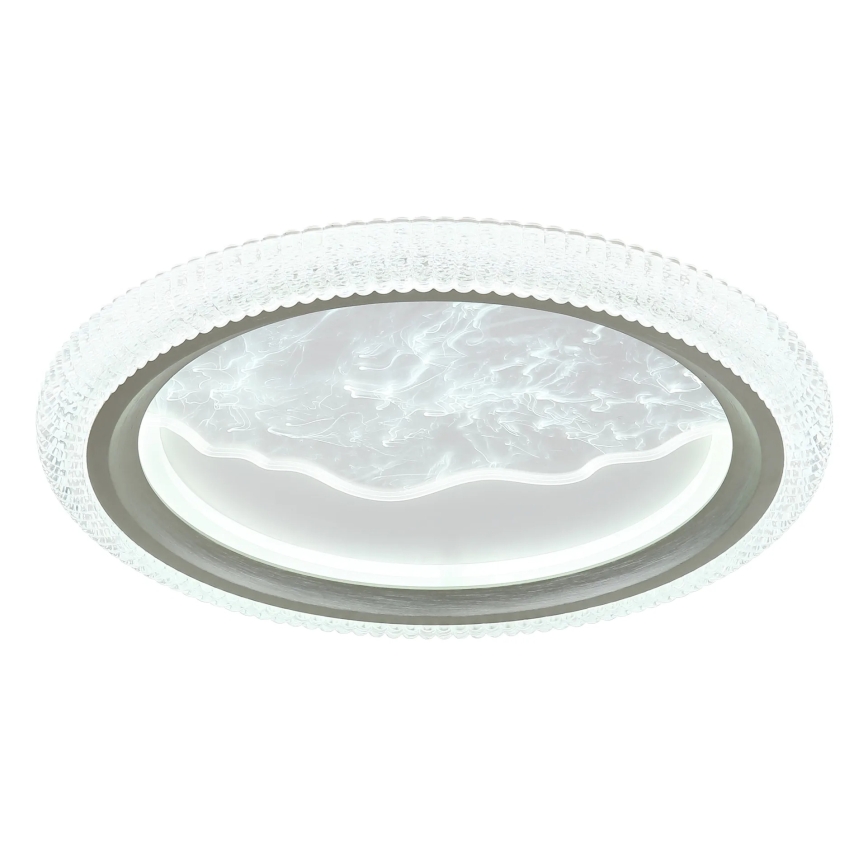 Globo - Plafoniera LED/28W/230V 3000/4200/6000K diam. 39,5 cm argento