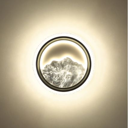 Globo - Plafoniera LED/28W/230V 3000/4000/6500K diam. 39,5 cm argento
