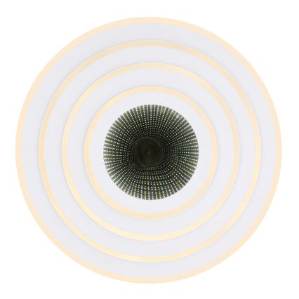 Globo - Plafoniera LED dimmerabile 40W 230V 2700–6500K Wi‑Fi Tuya Ø 42 cm + telecomando