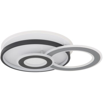 Globo 48552D4 - Plafoniera LED da soffitto BRIENNA LED/40W/230V 43x52 cm bianco/grigio