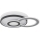 Globo 48552D4 - Plafoniera LED da soffitto BRIENNA LED/40W/230V 43x52 cm bianco/grigio