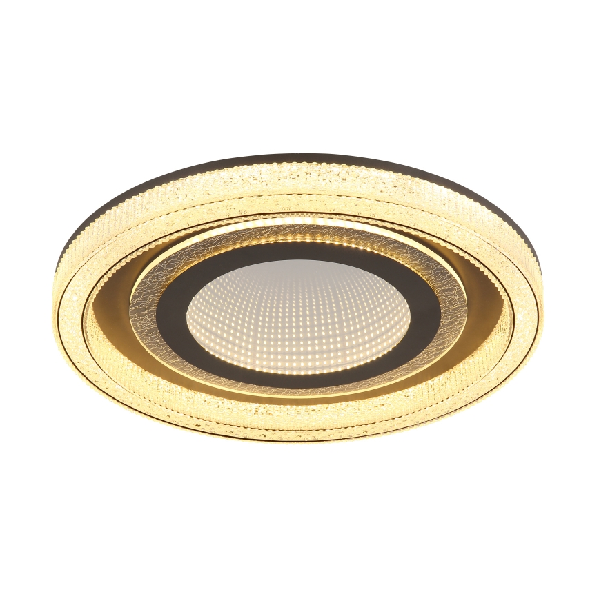 Globo - Plafoniera LED dimmerabile LED/48W/230V 2700-6000K diametro 48 cm antracite + telecomando
