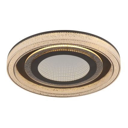 Globo - Plafoniera LED dimmerabile LED/48W/230V 2700-6000K diametro 48 cm antracite + telecomando