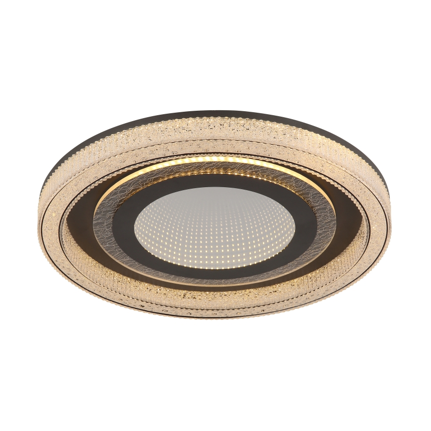 Globo - Plafoniera LED dimmerabile LED/48W/230V 2700-6000K diametro 48 cm antracite + telecomando